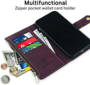 Google Pixel 6 Pro Luxury PU Leather Wallet Case