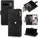 Google Pixel 6 Pro Luxury PU Leather Wallet Case