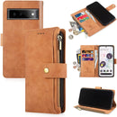 Google Pixel 6 Pro Luxury PU Leather Wallet Case