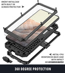 Google Pixel 6 Pro Metal Case | Aluminum Military Armor Full Body Heavy Duty Pixel 6 Pro Case