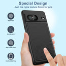 Google Pixel - 7 Phone Case Dual Layer Heavy Duty Protection - Matte Black