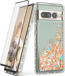 Google Pixel 7 Pro Quickstand Glitter Case