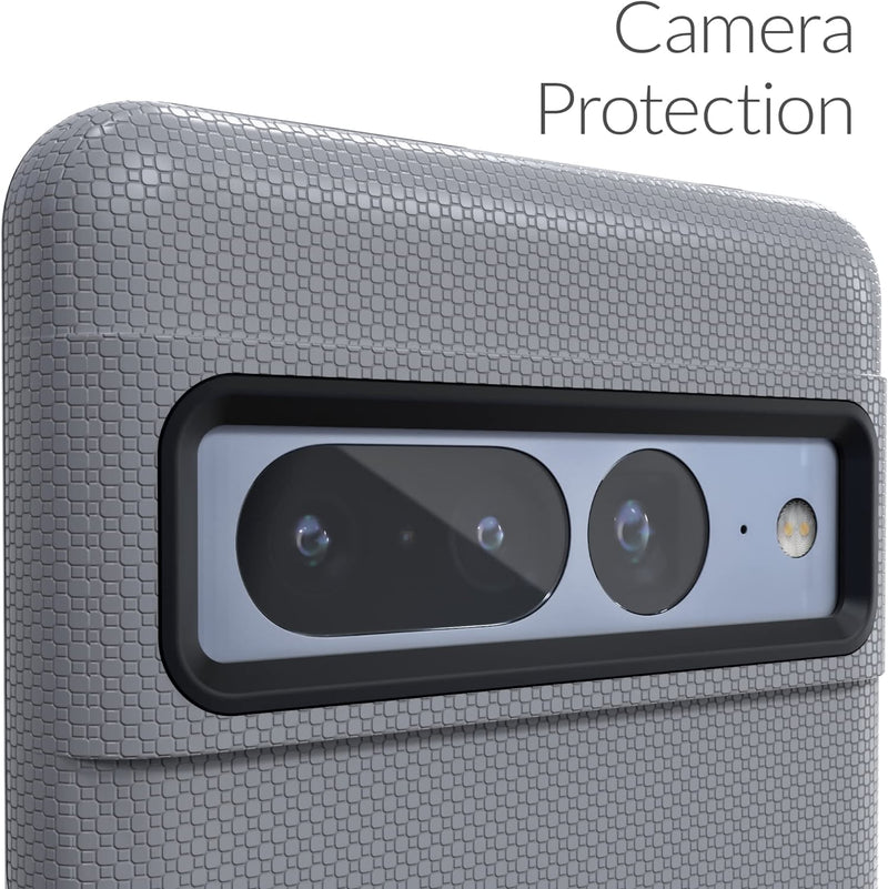 Google Pixel 7 Pro Case, Shockproof Protection Dual Layer Case - Slate - Gorilla Cases