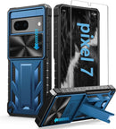 Google Pixel - 7 Protective Phone Case Grade Shell Bumper Matte Textured Design