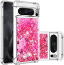 Google Pixel 8 Pro Case Glitter Liquid Cute Clear Phone Case