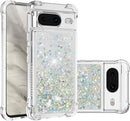 Google Pixel 8 Pro Case Glitter Liquid Cute Clear Phone Case