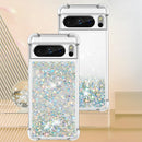 Google Pixel 8 Pro Case Glitter Liquid Cute Clear Phone Case