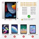 iPad 9th Generation Case, iPad 8th Generation Case, iPad 7th Generation Case - Blue