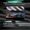 iPhone 13 Mini Tempered Glass Screen Protector with (3 Pack Camera Lens Protector)