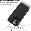 iPhone 13 Pro Max Leather Wallet Card Holder Case