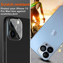 iPhone 13 Pro Max Privacy Screen Protector - 2 Pack Tempered Glass with 2 Pack Camera Lens Protector