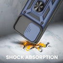 iPhone 13 Pro Max Ring Case with Slide Camera Cover & Kickstand
