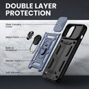 iPhone 13 Pro Max Ring Case with Slide Camera Cover & Kickstand