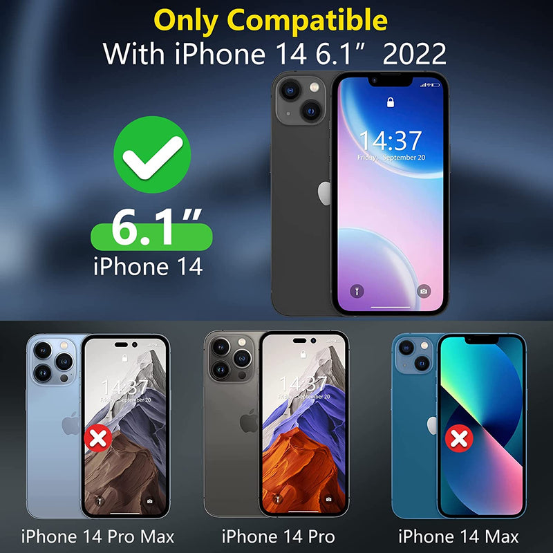 iPhone 14 Case Heavy Duty Full-Body Shockproof Case Black - Gorilla Cases
