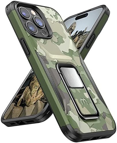 iPhone 14 Plus 6.7", Heavy Duty Military Grade Drop Protective Cover Kickstand Plum - Gorilla Cases