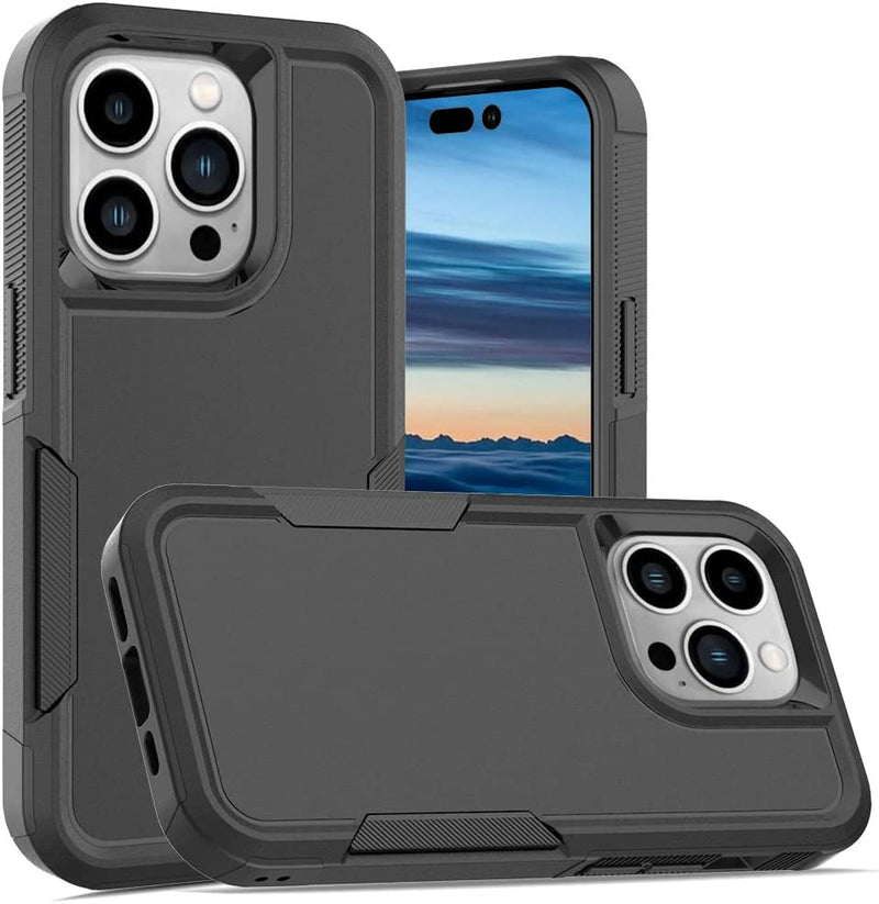 iPhone 14 Pro Case Heavy Duty Full-Body Protection Case Black - Gorilla Cases