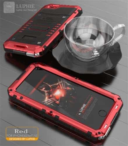 iPhone 7 Plus Cases Red Waterproof Gorilla Case - Gorilla Cases