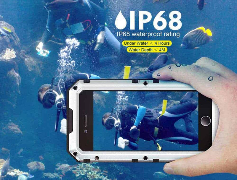 iPhone 7 Plus Cases Red Waterproof Gorilla Case - Gorilla Cases