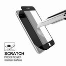 iPhone 8 Plus Tempered Glass Screen Protector (Black) 2 - Pack Gorilla Glass