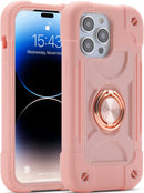 iPhone Built - in Military Grade Drop Protection Full Body Rugged Heavy Duty Case Durable Cover