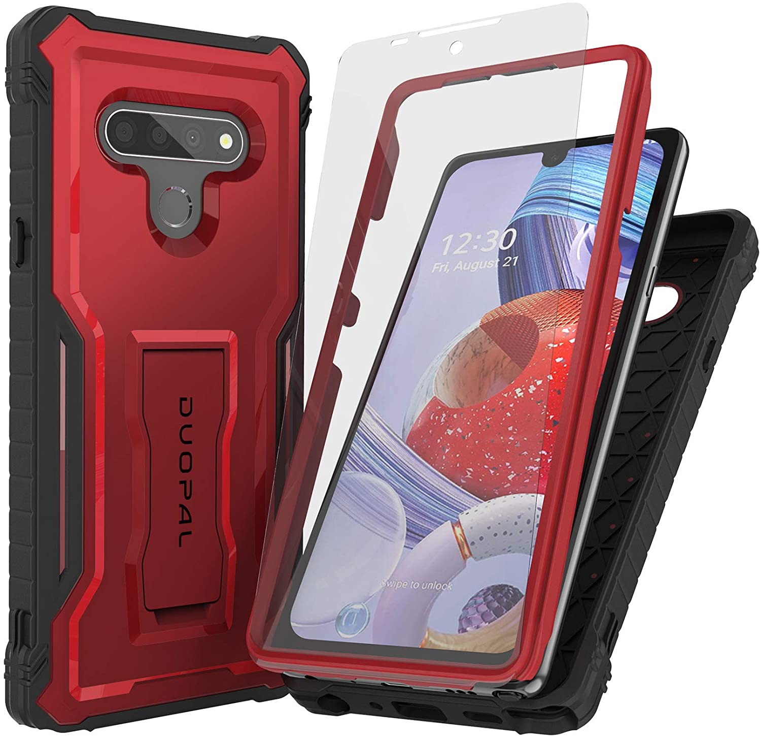 LG Stylo 6 Case Military Grade Protection Shockproof Case with Tempere LG Stylo 6 Case Military Grade Protection Shockproof Case with Tempere