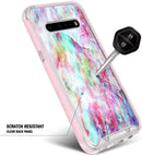LG V60 ThinQ Full - Body Shockproof Protective Rugged Bumper Case