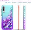 LG Velvet Military Grade Shockproof Liquid Floating Glitter Case