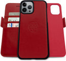 Luxury Vegan Leather 2 - in - 1 Wallet - Case for Apple iPhone 13 Pro Max