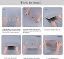 MacBook Pro 16 Inch Model A2141 Clear Hard Case with Keyboard Cover
