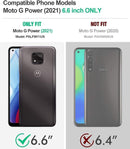Moto G Power Ring Case | Protective Phone Cover with Ring Kickstand