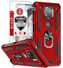 Moto G Power Ring Case | Protective Phone Cover with Ring Kickstand