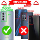 Motorola Edge Plus Case Phone Cover - Teal/Purple