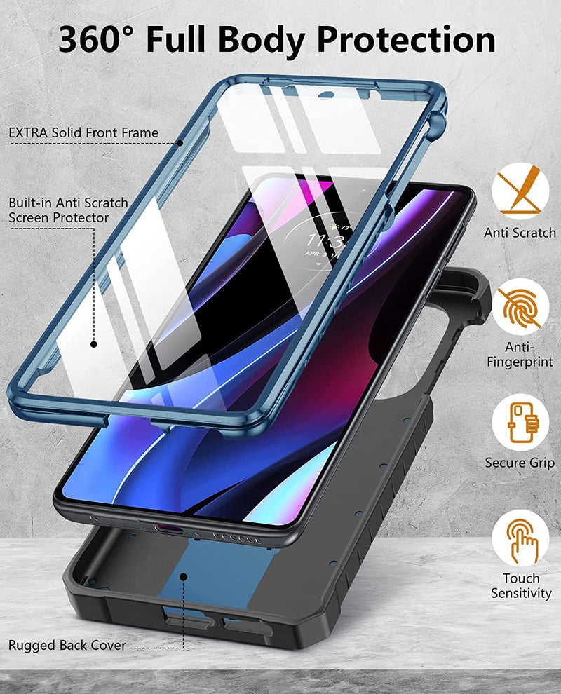 Motorola Edge Plus Motorola Edge Plus 5G UW 2022 Case Phone Case - Blue - Gorilla Cases