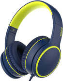 On - Ear Headphones with Microphone Lightweight Folding Stereo