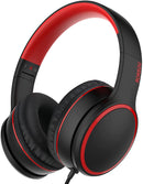 On - Ear Headphones with Microphone Lightweight Folding Stereo