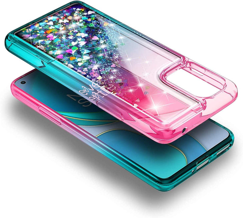 OnePlus 9 Pro Liquid Bling Sparkle Ring Case For Girls - Gorilla Cases