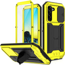 S22 Ultra Metal Kickstand Heavy Duty Military Shockproof Case
