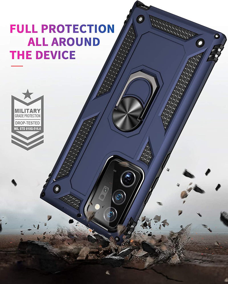 Samsung Galaxy Note 20 Ultra Kickstand Case | Kickstand Metal Ring Case Galaxy Note 20 Ultra - Gorilla Cases