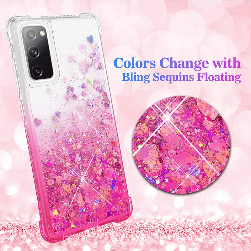 Samsung Galaxy S20 FE Glitter Liquid Case | Glitter Bling Case for Galaxy S20FE - Gorilla Cases