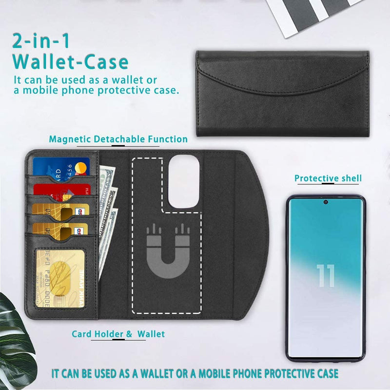 Samsung Galaxy S20 Plus Magnetic Detachable Wallet Case - Gorilla Cases