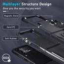 Samsung Galaxy Z Flip 4 Case Camera Lens Protector,Janmitta Black Matte