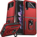 Samsung Galaxy Z Flip 4 Case Camera Lens Protector,Janmitta Black Matte