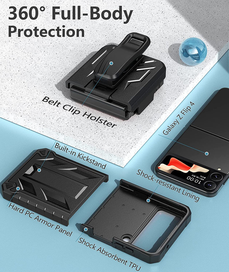 Samsung Galaxy Z-Flip4 5G Case Military Grade Protection Cover - Gorilla Cases