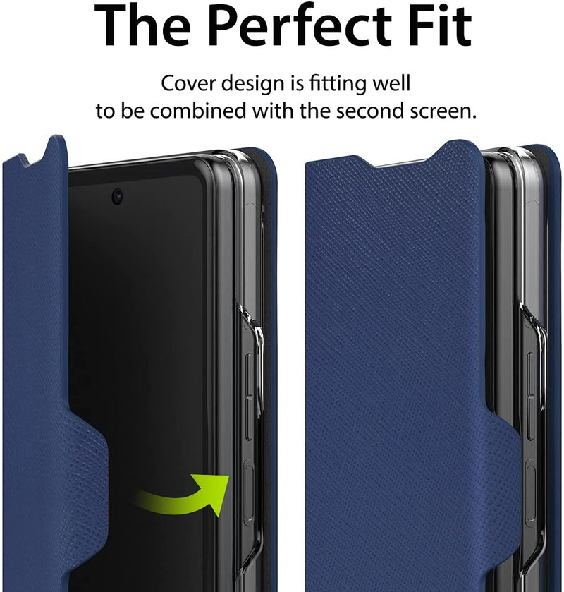 Samsung Galaxy Z Fold 3 Premium Leather Wallet Case - Gorilla Cases