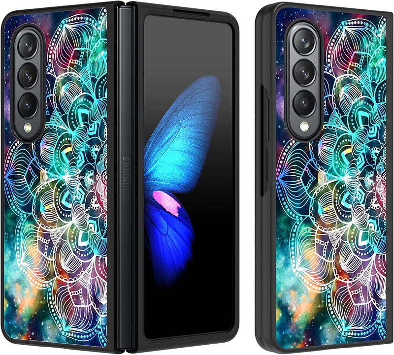 Samsung Galaxy Z Fold 4 Case Galaxy Mandala Bumper Cover - Gorilla Cases