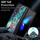 Samsung Galaxy Z Fold 4 Case Galaxy Mandala Bumper Cover