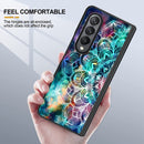 Samsung Galaxy Z Fold 4 Case Galaxy Mandala Bumper Cover