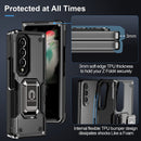 Samsung Galaxy Z Fold 4 Case Heavy Duty Protection Hard PC Case Black
