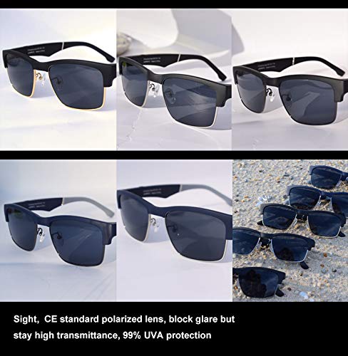 Wireless Bluetooth Audio Sunglasses | Open Ear Headset Polarized Shades - Gorilla Cases
