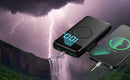 Wireless Portable Charger Fast Charging Smart LED Display USB - C Power Bank